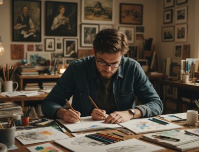 Quelles carrières explorer quand la passion du dessin vous anime ?