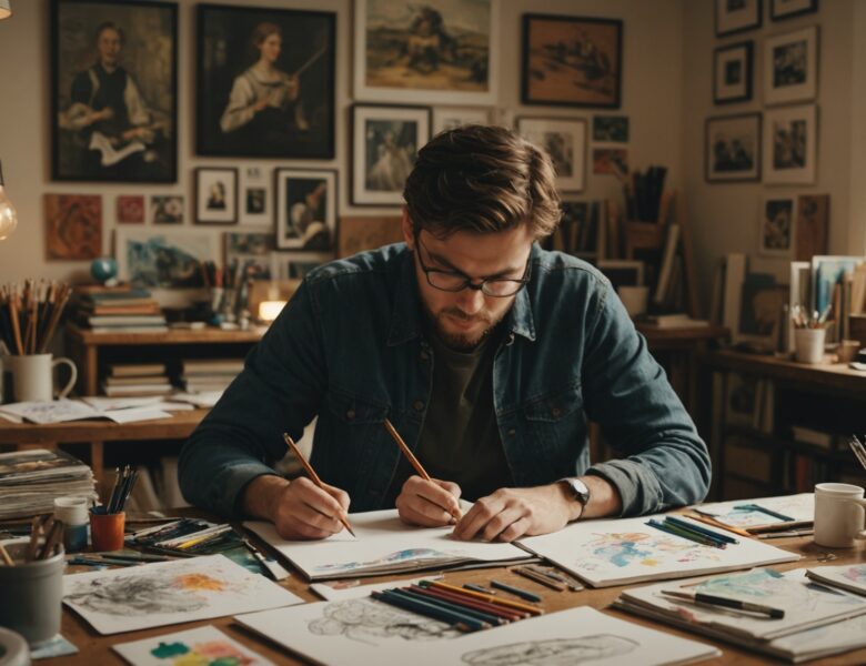 Quelles carrières explorer quand la passion du dessin vous anime ?